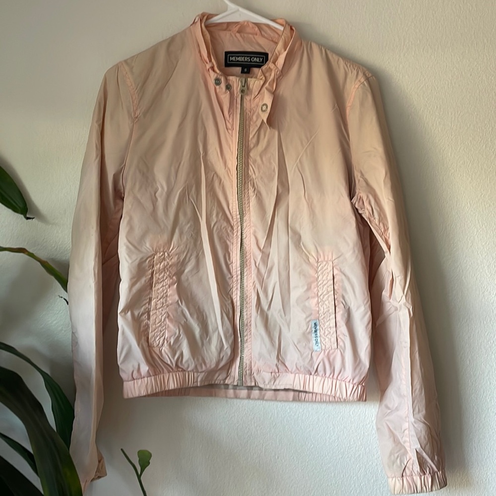 Members Only windbreaker
